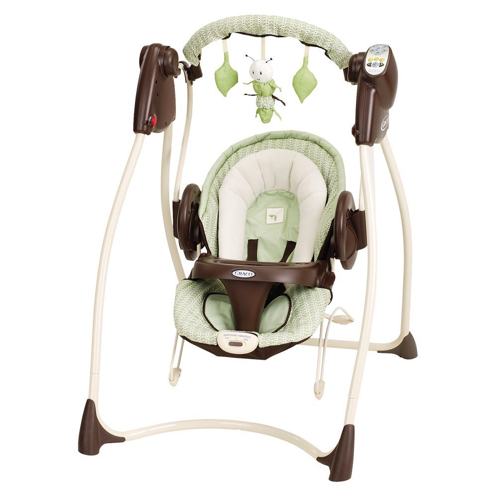 Кресло качалка swing n bounce graco